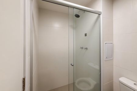 Studio para alugar com 24m², 1 quarto e sem vaga Studio para alugar com 24m², 1 quarto e sem vagaBanheiro