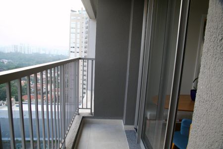 Varanda de apartamento para alugar com 1 quarto, 37m² em Santo Amaro, São Paulo