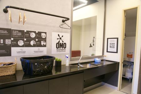 Apartamento para alugar com 37m², 1 quarto e sem vaga Apartamento para alugar com 37m², 1 quarto e sem vagaLavanderia