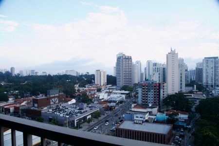 Vista da Rua de apartamento para alugar com 1 quarto, 37m² em Santo Amaro, São Paulo