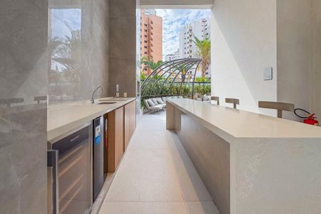 Apartamento à venda com 123m², 3 quartos e 2 vagasChurrasqueira