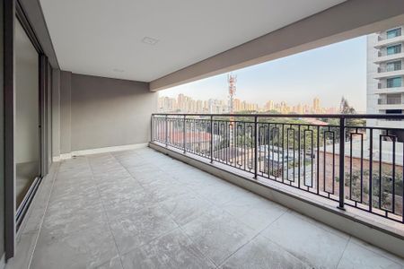 Varanda da Sala de apartamento à venda com 3 quartos, 123m² em Jardim Aurelia, São Paulo