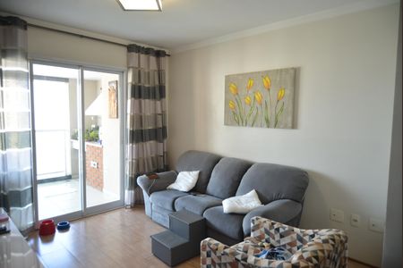 Sala de apartamento à venda com 3 quartos, 102m² em Jardim, Santo André