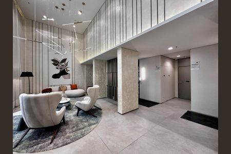 Apartamento à venda com 44m², 2 quartos e sem vagaHall Social Bloco