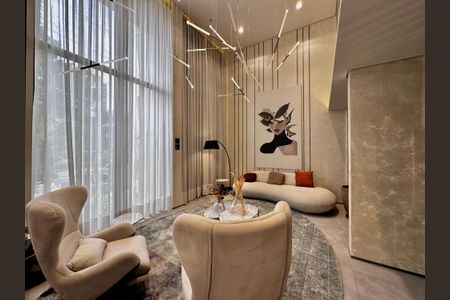 Apartamento à venda com 44m², 2 quartos e sem vagaHall Social Bloco