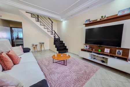 Sala de casa à venda com 3 quartos, 260m² em Parque das Nações, Santo André