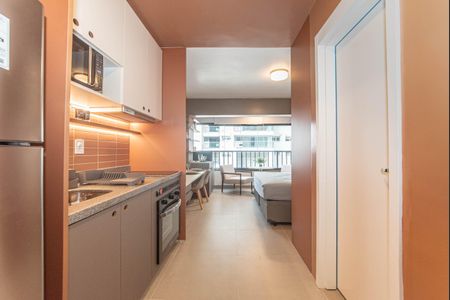 Studio para alugar com 24m², 1 quarto e sem vagaCozinha