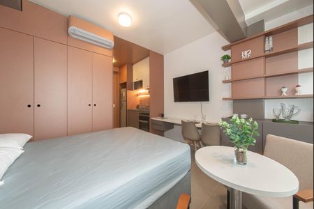 Studio de kitnet/studio para alugar com 1 quarto, 24m² em Vila Cordeiro, São Paulo