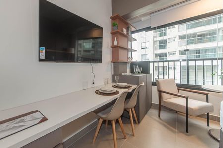 Studio de kitnet/studio para alugar com 1 quarto, 24m² em Vila Cordeiro, São Paulo