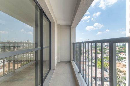 Studio para alugar com 24m², 1 quarto e sem vagaVaranda