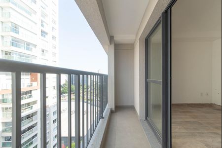 Varanda de apartamento à venda com 1 quarto, 24m² em Vila Cordeiro, São Paulo