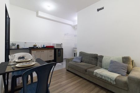 Sala de apartamento à venda com 1 quarto, 35m² em Vila Gumercindo, São Paulo