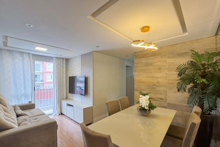 Sala de apartamento para alugar com 3 quartos, 63m² em Baeta Neves, São Bernardo do Campo