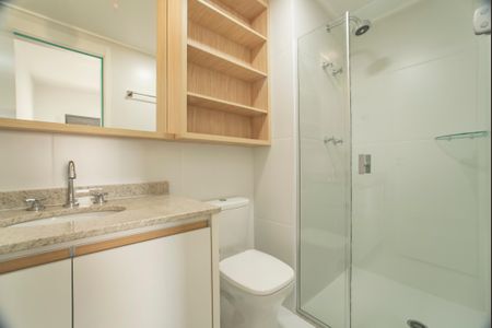 Apartamento para alugar com 65m², 2 quartos e 1 vagaBanheiro da Suíte