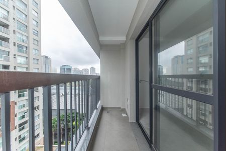Varanda de kitnet/studio à venda com 1 quarto, 24m² em Vila Cordeiro, São Paulo