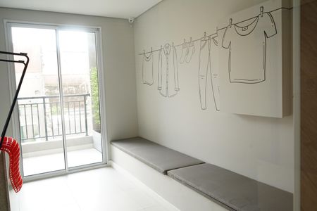 Studio para alugar com 25m², 1 quarto e sem vagaLavanderia