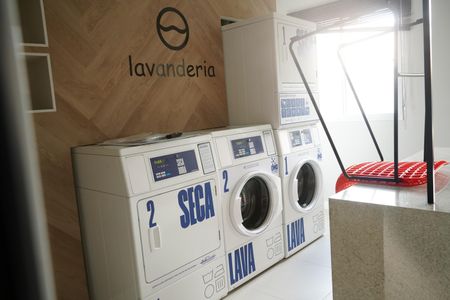 Studio para alugar com 25m², 1 quarto e sem vagaLavanderia