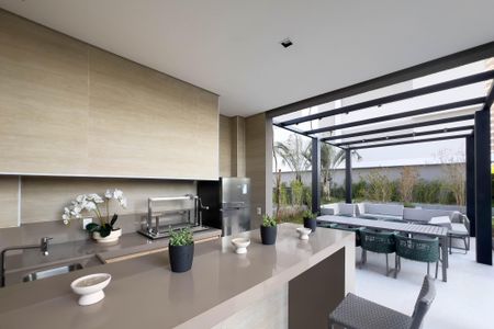 Studio para alugar com 42m², 1 quarto e sem vagaChurrasqueira