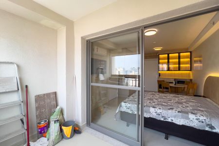 Varanda de kitnet/studio para alugar com 1 quarto, 42m² em Ipiranga, São Paulo