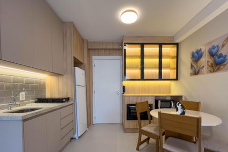 Cozinha de kitnet/studio para alugar com 1 quarto, 42m² em Ipiranga, São Paulo