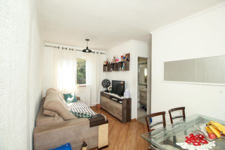 Sala de apartamento à venda com 2 quartos, 50m² em Cidade São Jorge, Santo André