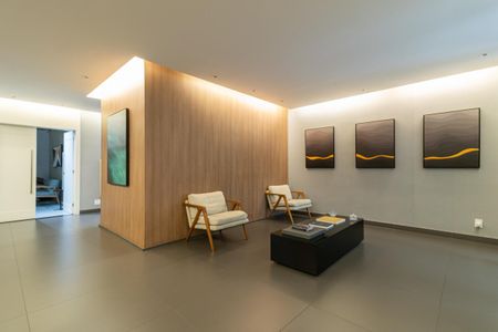 Apartamento à venda com 75m², 1 quarto e 2 vagas Apartamento à venda com 75m², 1 quarto e 2 vagasÁrea comum - Hall Social