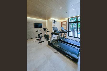 Apartamento à venda com 75m², 1 quarto e 2 vagas Apartamento à venda com 75m², 1 quarto e 2 vagasÁrea comum - Academia