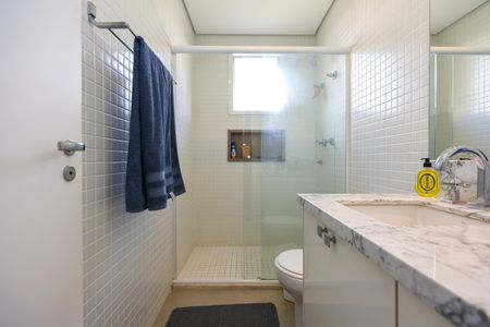 Casa de condomínio à venda com 126m², 2 quartos e 3 vagasBanheiro da Suíte 2