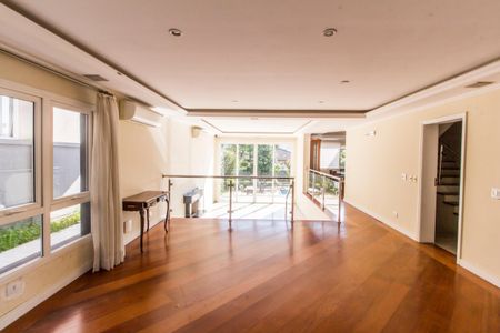 Sala  de casa de condomínio para alugar com 4 quartos, 600m² em Alphaville Residencial Zero, Barueri