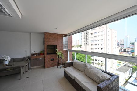 Varanda Gourmet de apartamento à venda com 3 quartos, 170m² em Vila da Saúde, São Paulo