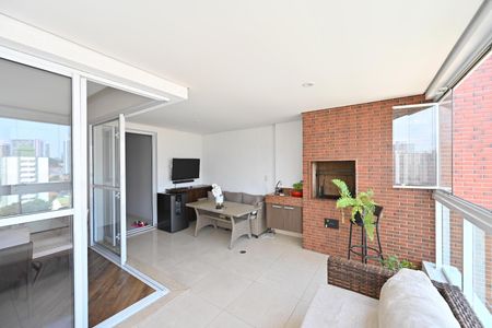 Varanda Gourmet de apartamento à venda com 3 quartos, 170m² em Vila da Saúde, São Paulo