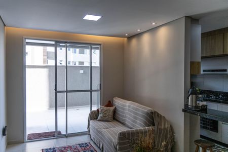 Sala de apartamento à venda com 2 quartos, 89m² em Nova Suíça, Belo Horizonte