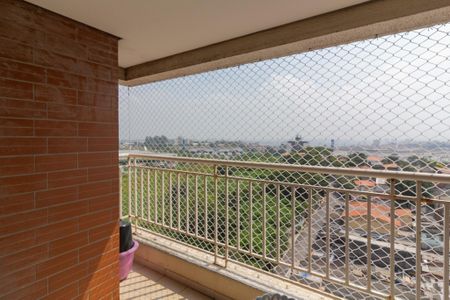 Varanda sala  de apartamento para alugar com 2 quartos, 75m² em Vila do Castelo, São Paulo