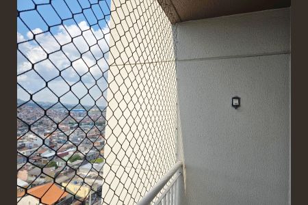 Varanda da Sala de apartamento à venda com 2 quartos, 50m² em Jardim Capri, Guarulhos