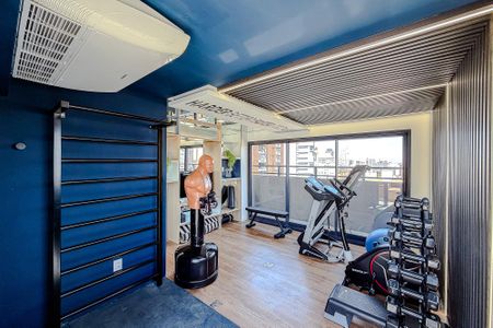 Studio para alugar com 37m², 1 quarto e sem vaga Studio para alugar com 37m², 1 quarto e sem vagaÁrea comum - Academia