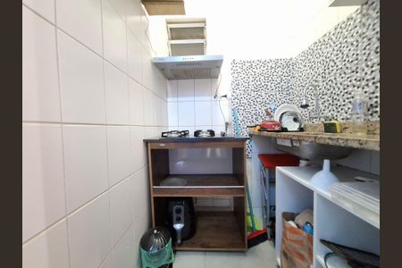 Cozinha  de apartamento para alugar com 1 quarto, 25m² em Lapa, Rio de Janeiro
