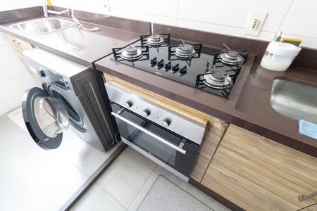 Apartamento para alugar com 46m², 2 quartos e 1 vagaCozinha e Área de Serviço