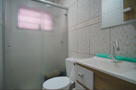 Banheiro de kitnet/studio à venda com 1 quarto, 22m² em Centro, São Leopoldo