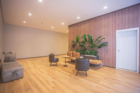 Studio à venda com 25m², 1 quarto e sem vagaHall social