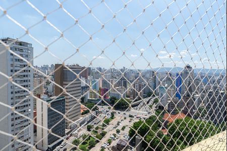 Vista da Varanda da Sala de apartamento à venda com 3 quartos, 150m² em Consolação, São Paulo