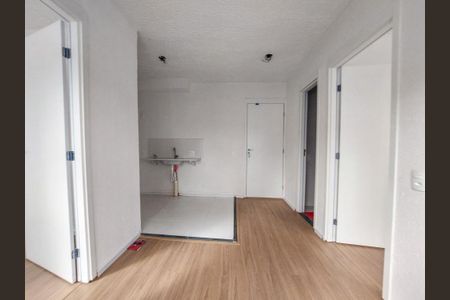 Sala/Cozinha de apartamento à venda com 2 quartos, 32m² em Jardim Caravelas, São Paulo