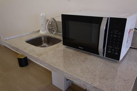 Studio para alugar com 29m², 1 quarto e sem vagaCozinha