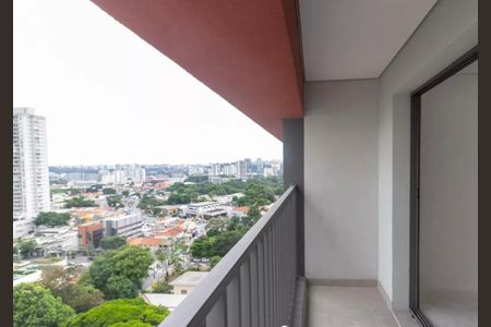 Varanda de apartamento à venda com 1 quarto, 24m² em Santo Amaro, São Paulo