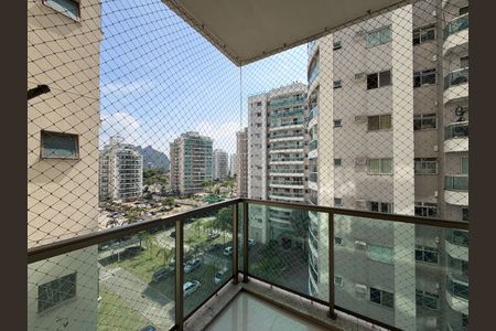 Sala - Varanda  de apartamento para alugar com 2 quartos, 74m² em Barra Olímpica, Rio de Janeiro