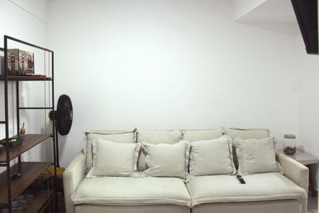 Sala de apartamento para alugar com 1 quarto, 38m² em Ponta da Praia, Santos