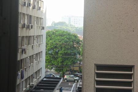 Vista do Quarto de apartamento para alugar com 1 quarto, 38m² em Ponta da Praia, Santos