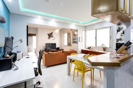 Sala de apartamento para alugar com 1 quarto, 48m² em Perdizes, São Paulo