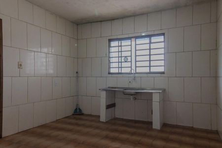 Cozinha de casa para alugar com 1 quarto, 60m² em Jardim Zaira, Mauá