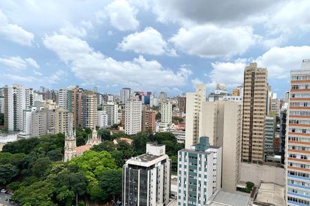 Vista da Sala de apartamento à venda com 3 quartos, 120m² em Funcionários, Belo Horizonte