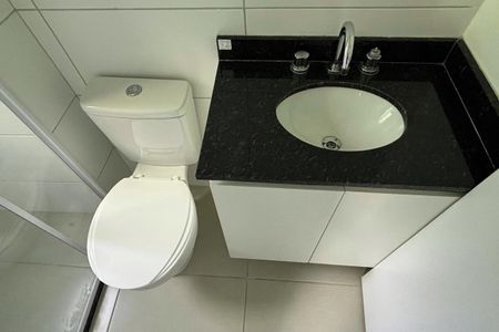 Apartamento para alugar com 58m², 2 quartos e 1 vagaBanheiro da Suíte 